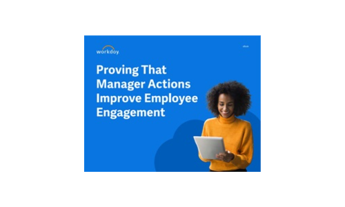 Proving That Manager Actions Improve Engagement