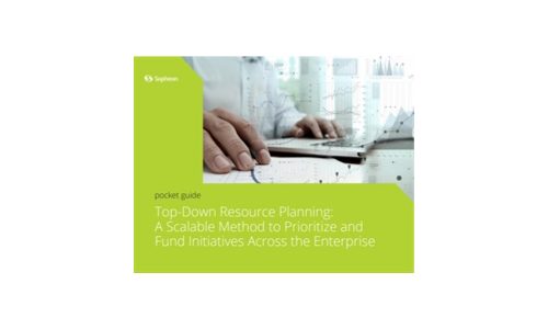 Top-Down Resource Planning: A Scalable Method to Prioritize and Fund Initiatives Across the Enterprise